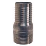Stainless Steel King™ Combination Nipple BSPT End